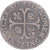 Moeda, França, Henri IV, Douzain, 1593, Saint-Lô, VF(30-35), Lingote