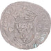Monnaie, France, Charles X, Douzain aux deux C, 1593, TB+, Billon, Gadoury:514