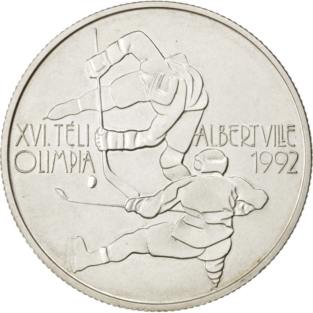 HUNGARY, 500 Forint, Otszaz, 1989, Budapest, KM #672, MS(63), Silver, 28.04