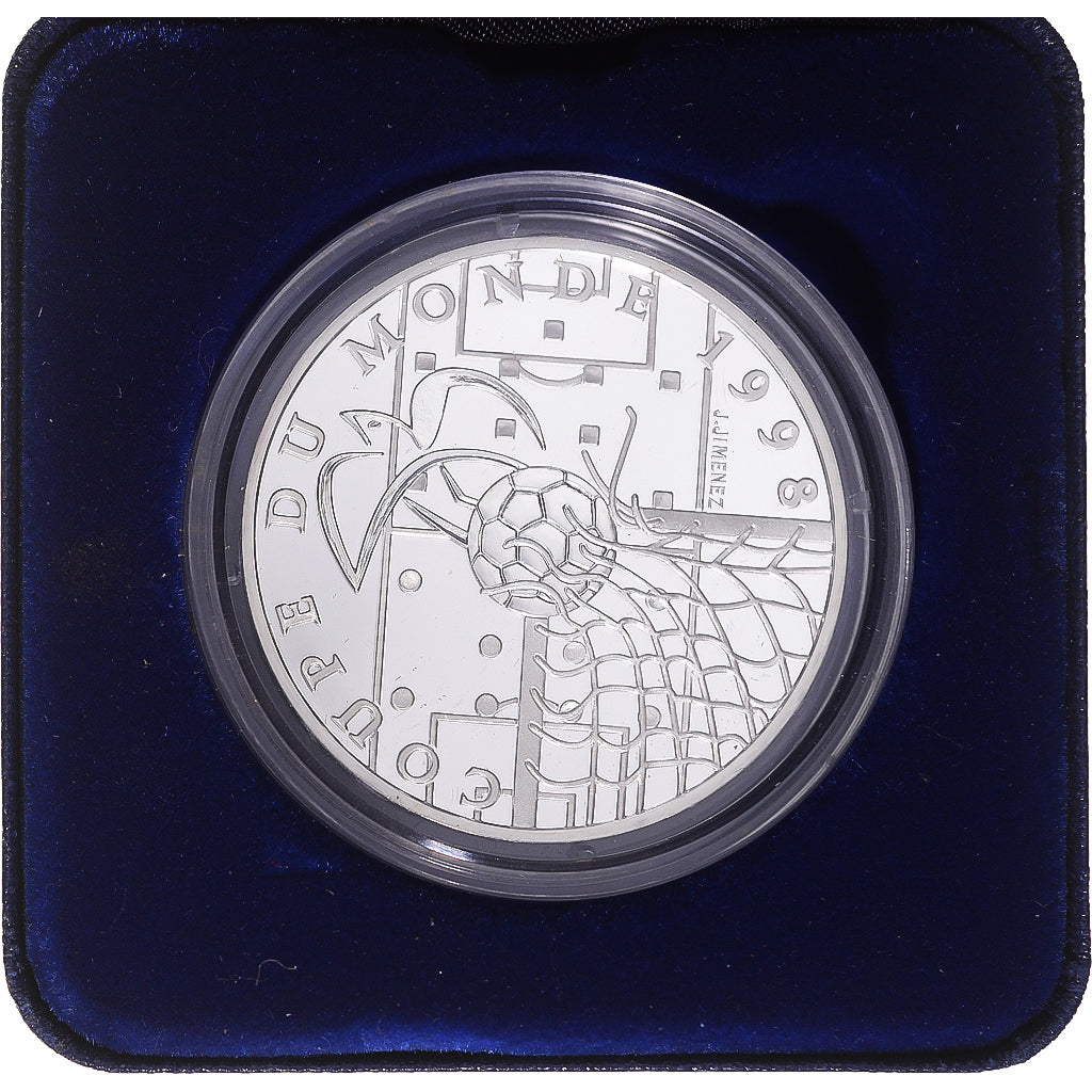 Coin, France, Idéal du Football, 10 Francs, 1996, Monnaie de Paris, BE