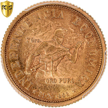 Coin, Bolivia, 7 Gramos, 10 Bolivianos, 1952, Paris, PCGS, MS63, MS(63), Gold