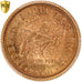 Coin, Bolivia, 7 Gramos, 10 Bolivianos, 1952, Paris, PCGS, MS63, MS(63), Gold