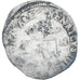 Moneta, Francja, Henri IV, Douzain, 1593, Barcelonnette, VF(20-25), Bilon