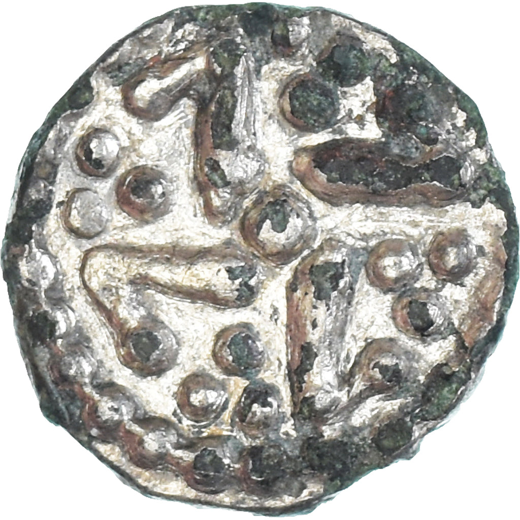 Monnaie, Pays-Bas, Frise, Denier au quatre feuilles, ca. 710-750, Maastricht