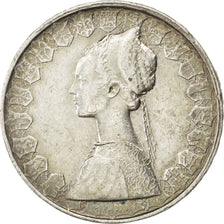 ITALY, 500 Lire, 1960, Rome, KM #98, EF(40-45), Silver, 29.3, 10.96