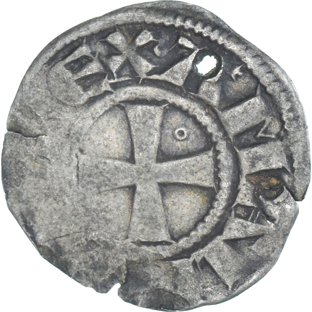 Monnaie, Royaume de Jérusalem, Amaury Ier, Denier, 1163-1174
