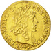 FRANCE, 1/2 Louis d'or, 1/2 Louis D'or, 1643, Paris, KM #101, AU(50-53), Gold,..