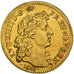Coin, France, Louis XIV, Louis d'or à la tête nue, 1668, Paris, AU(50-53)