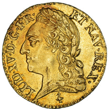Monnaie, France, Louis XV, louis d'or à la vieille tête, 1774, Paris, TTB+