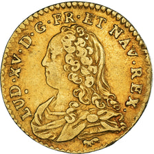Coin, France, Louis XV, 1/2 Louis d'or aux lunettes, 1730, Paris, EF(40-45)