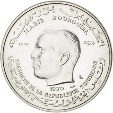 Monnaie, Tunisie, Dinar, 1970, Paris, SPL, Argent, KM:E34