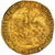 Moeda, França, Charles V, Franc à cheval, AU(50-53), Dourado, Duplessy:358
