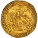 Coin, France, Charles V, Franc à cheval, AU(50-53), Gold, Duplessy:358