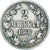 Moneta, Finlandia, Alexander II, 2 Markkaa, 1866, Helsinki, MB+, Argento, KM:7.1