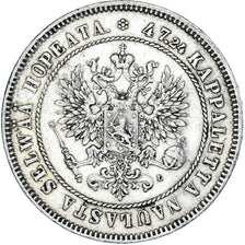 Coin, Finland, Nicholas II, 2 Markkaa, 1906, Helsinki, L, EF(40-45), Silver