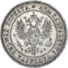 Coin, Finland, Nicholas II, 2 Markkaa, 1906, Helsinki, L, EF(40-45), Silver