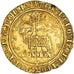Coin, France, Charles VI, Agnel d'or, EF(40-45), Gold, Duplessy:372C2