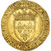 Coin, France, Louis XII, Écu d'or au soleil, Lyon, AU(55-58), Gold