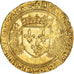 Münze, Frankreich, Louis XII, Ecu d'or aux Porcs-Epics, Bayonne, SS+, Gold