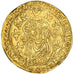 Moneta, Francia, Charles VII, Royal d'or, Orléans, BB+, Oro, Duplessy:455
