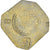 Moeda, França, 20 Patards, 1595, Cambrai, siège de la ville, F(12-15), laiton