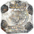 Coin, 1 Florin 4 Kreuzer, 1713, Landau, siège de la ville