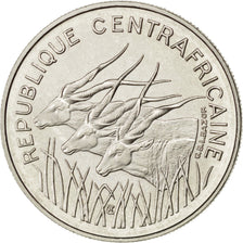 Repubblica Centrafricana, 100 Francs, 1971, Paris, SPL, Nichel, KM:E2
