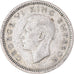 Münze, Neuseeland, George VI, 3 Pence, 1945, British Royal Mint, S+, Silber