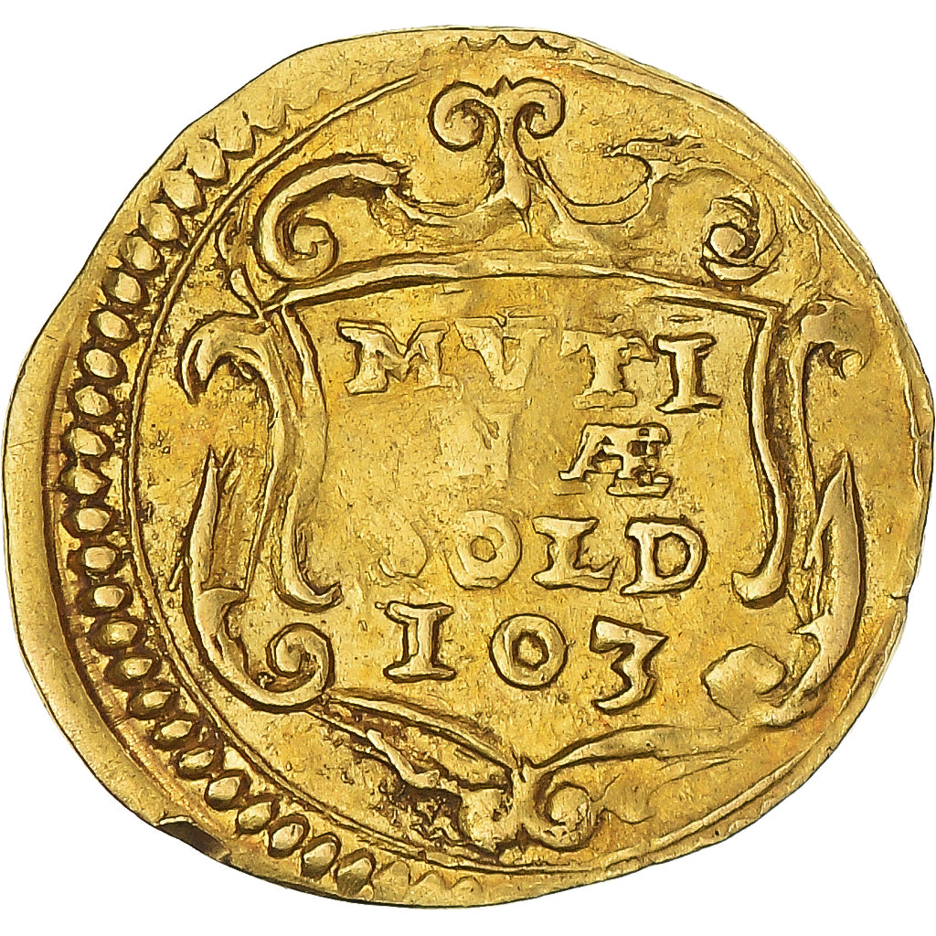 Coin, ITALIAN STATES, Modena, Francesco I d'Este, 1/3 Scudo d'Oro, 103 Soldi