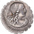 Moneta, Crepereia, Denarius Serratus, 72 BC, Rome, AU(50-53), Srebro