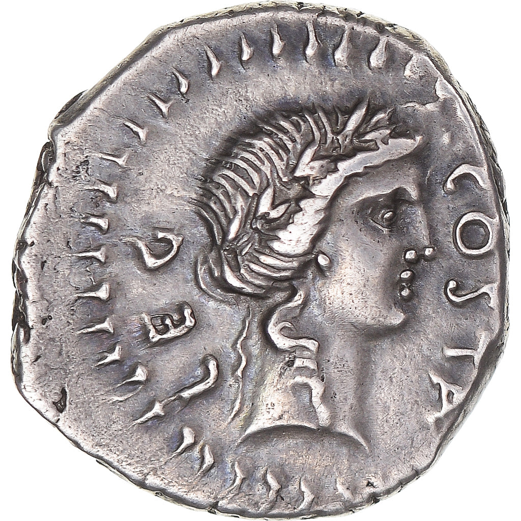 Coin, Brutus, Denarius, 43-42 BC, Traveling Mint, AU(55-58), Silver