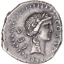Coin, Brutus, Denarius, 43-42 BC, Traveling Mint, AU(55-58), Silver