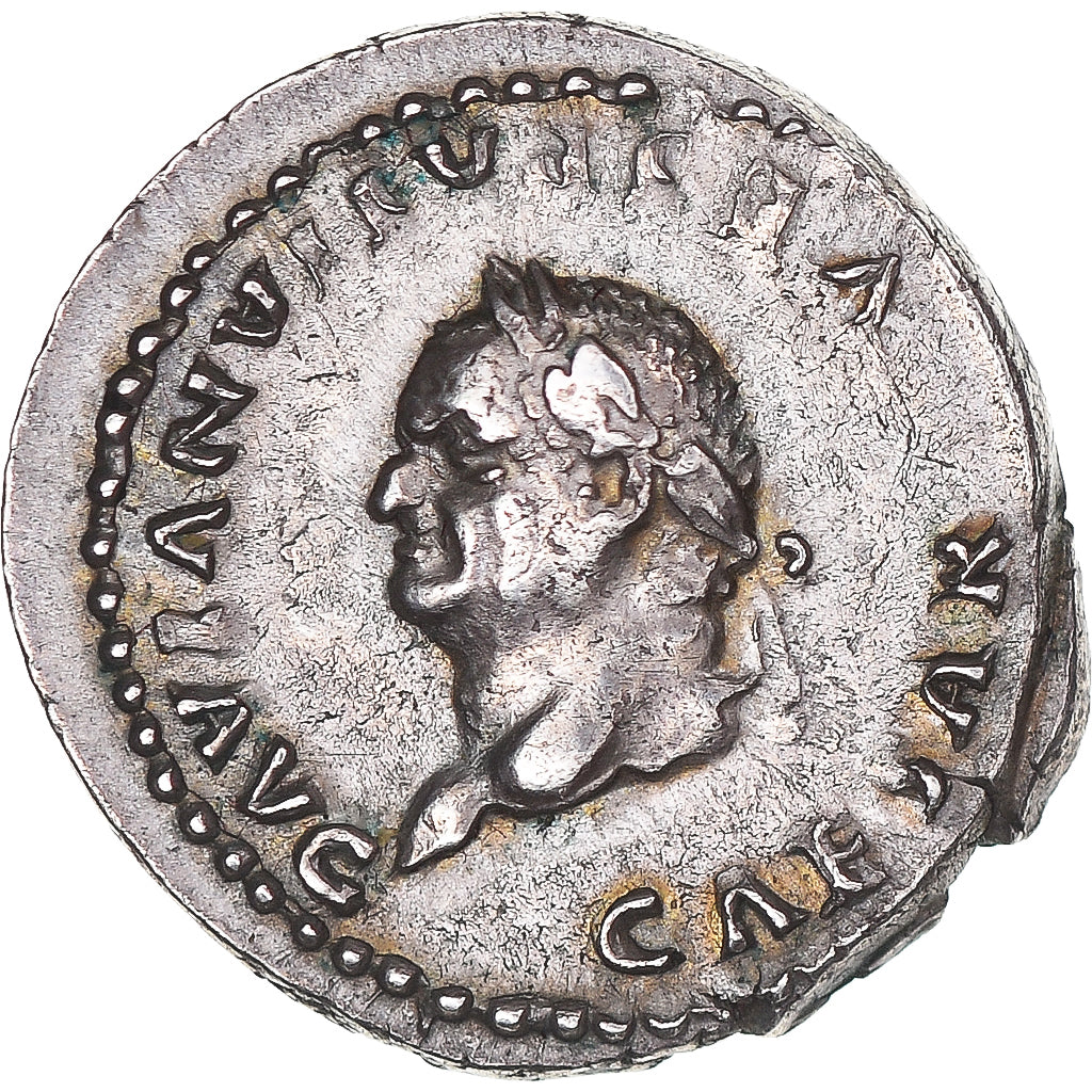 Coin, Vespasian, Denarius, 77-78, Rome, AU(50-53), Silver, RIC:983