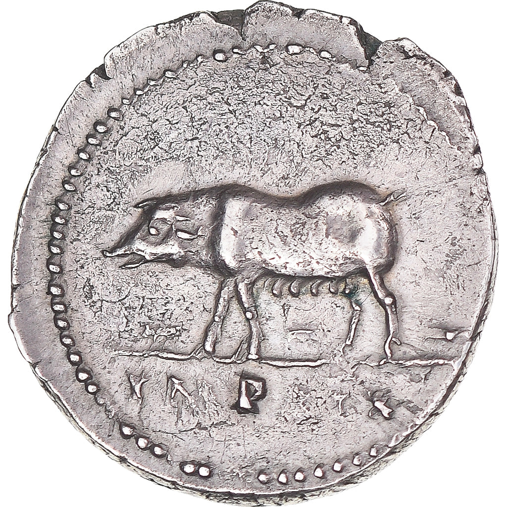 Coin, Vespasian, Denarius, 77-78, Rome, AU(50-53), Silver, RIC:983