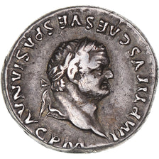 Coin, Titus, Denarius, 80, Rome, EF(40-45), Silver, RIC:128