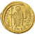 Moneta, Justinian I, Solidus, 542-565, Constantinople, AU(55-58), Złoto