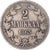 Moneta, Finlandia, Alexander II, 2 Markkaa, 1865, Helsinki, VF(30-35), Srebro
