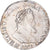 Moneda, Francia, Henri IV, 1/2 Franc, 1596, Troyes, BC+, Plata, Gadoury:590