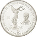 EL SALVADOR, 5 Colones, 1971, KM #142, MS(65-70), Silver, 11.47
