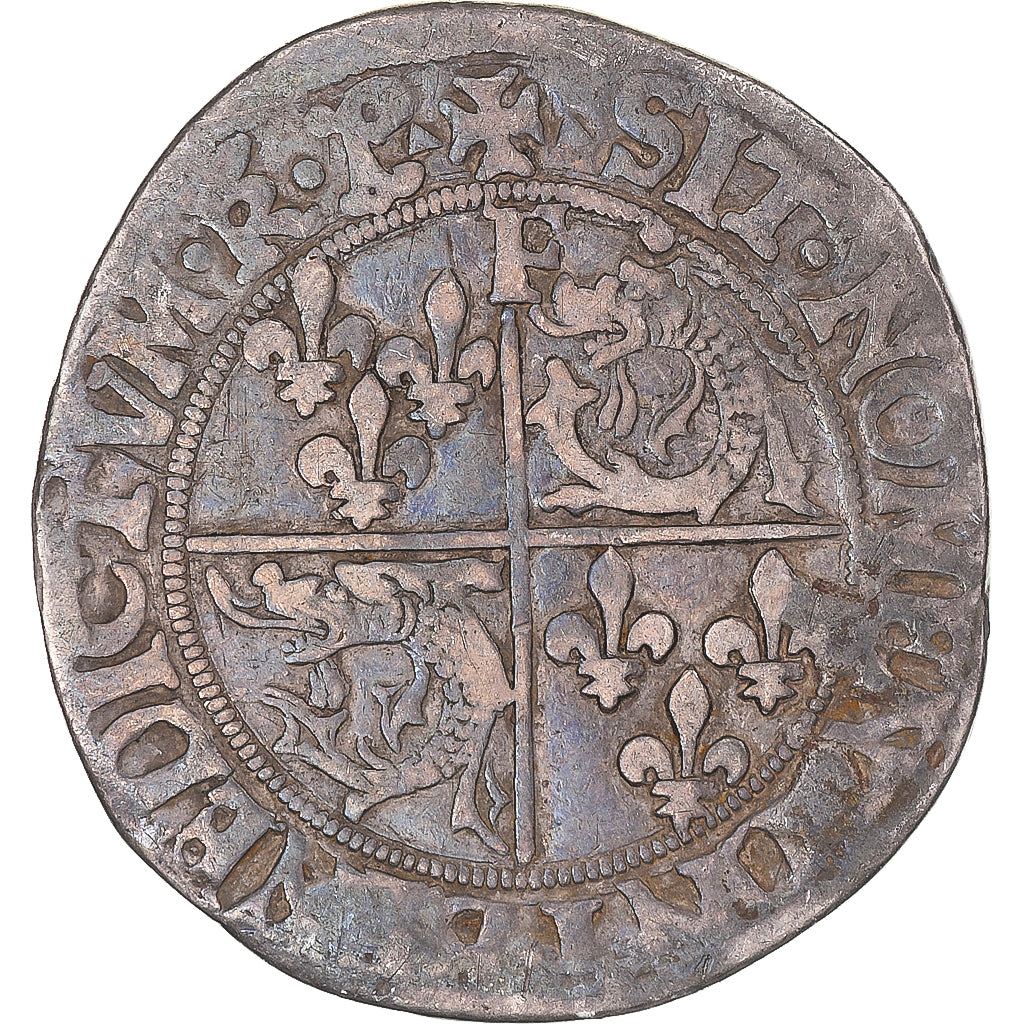 Münze, Frankreich, François Ier, Teston du Dauphiné, 1543-1547, Romans, 2nd
