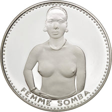 DAHOMEY, 1000 Francs, 1971, KM #4.1, MS(65-70), Silver, 55, 51.07