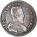 Moeda, França, Henri II, 1/2 teston à la tête nue, 1555, Bayonne, Buste A