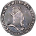 Moneta, Francja, Henri II, 1/2 teston à la tête couronnée, 1549, Lyon
