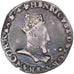 Moneta, Francja, Henri II, 1/2 teston à la tête couronnée, 1549, Lyon
