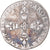 Moeda, França, Charles X, 1/4 Ecu, 1591, Paris, VF(30-35), Prata, Gadoury:521