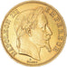 Moneta, Francia, Napoleon III, 50 Francs, 1862, Strasbourg, SPL-, Oro, KM:804.2