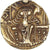 Moneta, Królestwo Kuszanów, Vasu Deva II, Dinar, 290-310, EF(40-45), Złoto