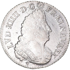 Moneta, Francja, Louis XIV, 1/4 Ecu aux palmes, 1694, Lyon, réformé
