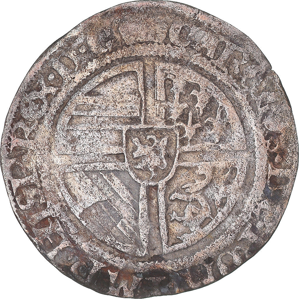 Coin, Spanish Netherlands, Charles Quint, Gros, 1507-1520, Anvers, 1st emission