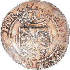 Coin, Spanish Netherlands, Charles Quint, 1/2 Réal, 1521-1555, EF(40-45)